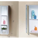 Wall-Mount Bathroom Mirror Cabinet