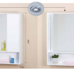 Wall-Mount LED Bathroom Mirror Cabinet