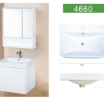 Modern Floating Bathroom Vanity Set